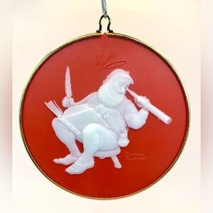 Norman Rockwell “Checking Up” Cameo Collection Ornament - 7th in Series - 1986